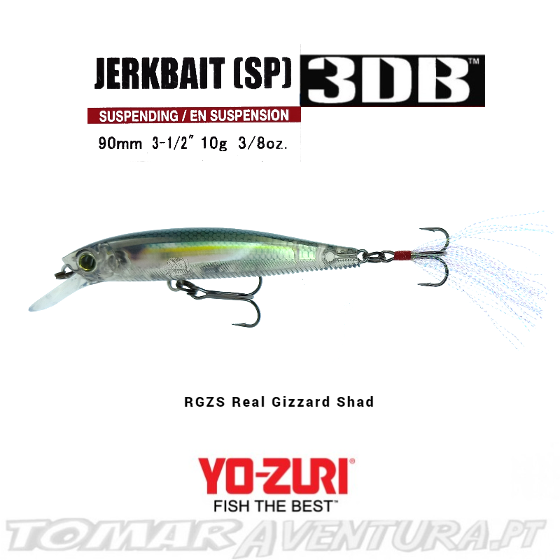 Amosrea Yo-zuri 3DB Series Jerkbait SP
