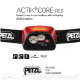 Petzl ACTIK CORE 450lm Red