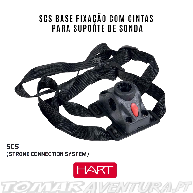 HART SCS BASE FIXAÇÃO COM CINTAS  PARA SUPORTE DE SONDA