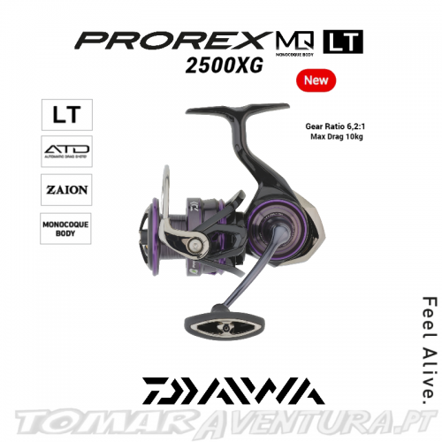 Carreto Spinning Daiwa Prorex MQ 22 LT 2500 XH