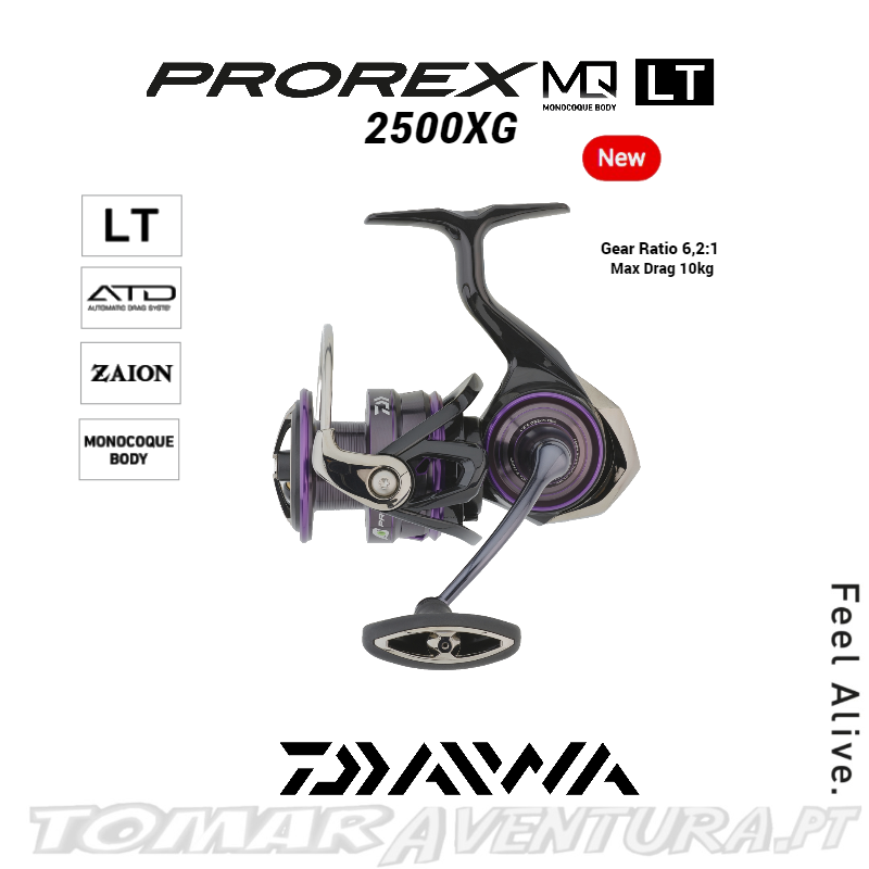 Carreto Spinning Daiwa Prorex MQ 22 LT 2500 XH