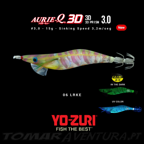 SQUID JIG YO-ZURI AURIE-Q 3D 3,0