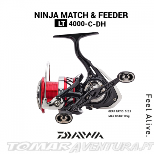 Mulinete Daiwa Ninja Match & Feeder LT 4000-C-DH