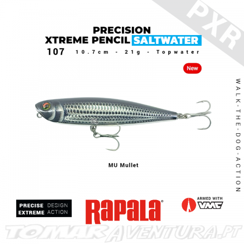 Rapala Pencil Precision Xtreme Saltwater 107