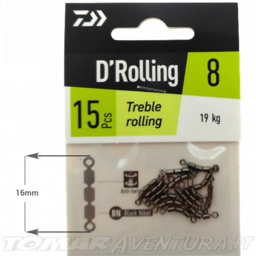 Daiwa D´Rolling Treble Rolling Nº8