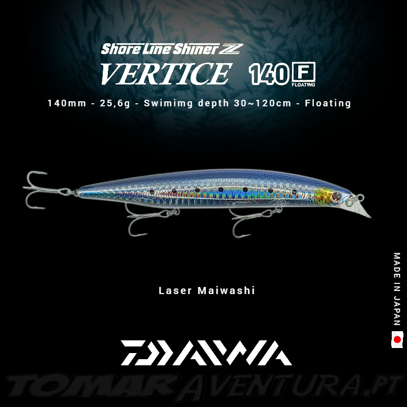 Daiwa Shoreline Shiner Z VERTICE 140F - TomarAventura