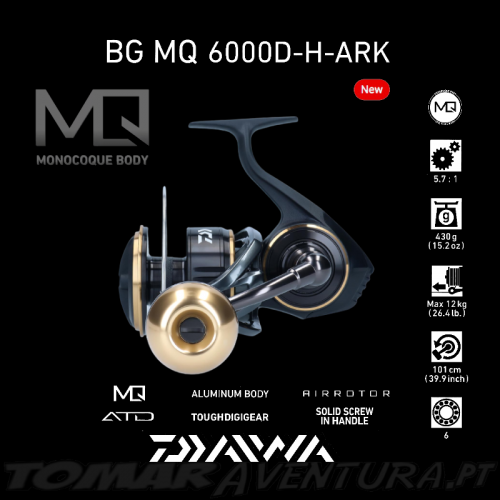 Daiwa BG MQ 6000D-H-ARK