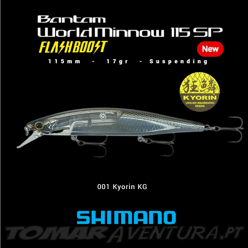 Shimano BT World Minnow Flash Boost 115 SP