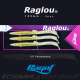 Ragot Raglou 105mm Blister 3pçs