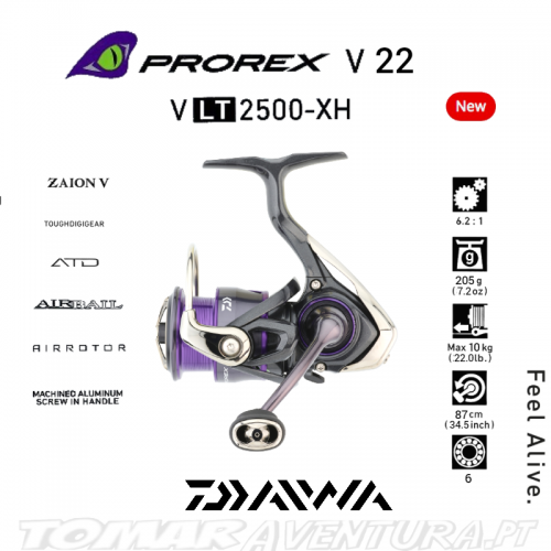Daiwa Prorex V 22 LT 2500-XH