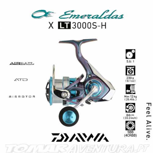 Daiwa Emeraldas X LT3000S-H