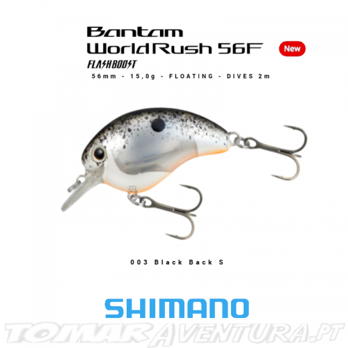 Shimano Bantam World Rush 56F Flashboost