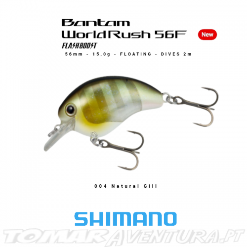 Shimano Bantam World Rush 56F Flashboost