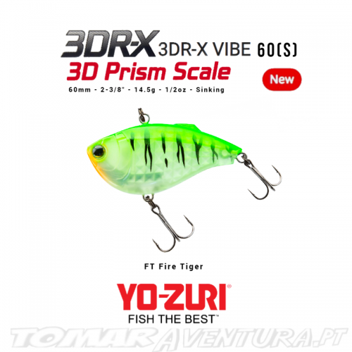 Yo-Zuri 3DR-X Vibe 60 (S)