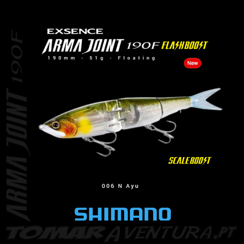 Shimano Excense ARMAJOINT 190F FlashBoost