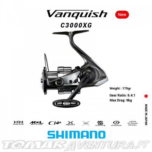 Carretilha Shimano Vanquish FC C3000 XG